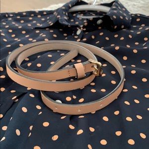 Banana Republic Dillon Shirt + H&M matching belt.